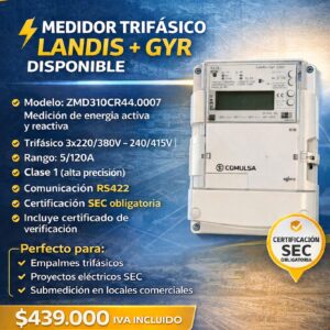 Medidor directo Landys GYR 5/120A