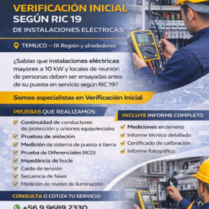 Verificación inicial RIC 19