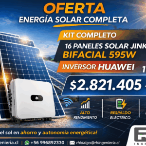 Kit Solar Hibrido 9.5kw